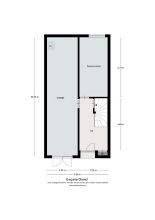 Hussenbergstraat 10A, 6243 AH Geulle - 1 Hussenbergstraat 10A Geulle Begane Grond.jpg
