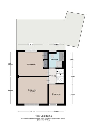 Sint Josephstraat 90, 6231 EG Meerssen - 2 St.Josephstraat 90 Meerssen 1e Verdieping.jpg