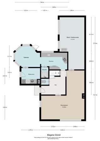 Pastoor Nicolaus de Reimsstraat 40, 6231 HK Meerssen - 1 6231HK40 Begane Grond.jpg