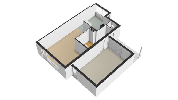 het Waterland 22, 8302 XC Emmeloord - Begane grond 3D - Noord-West - Het Waterland 22, Emmeloord.jpg