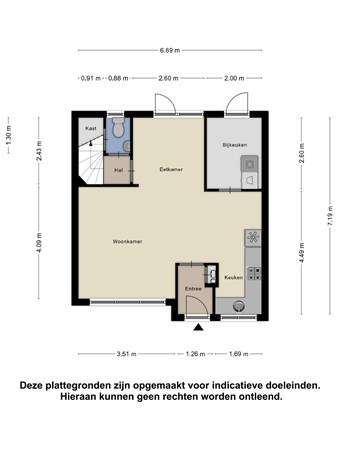 Medemblikpad 40, 8304 CX Emmeloord - Begane grond - Medemblikpad 40, Emmeloord.jpg