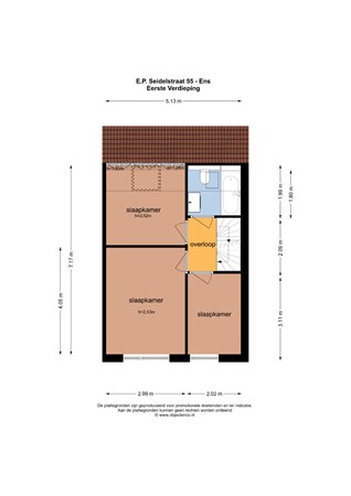 E.P. Seidelstraat 55, 8307 CB Ens - Eerste verdieping - E.P. Seidelstraat 55, Ens.jpg