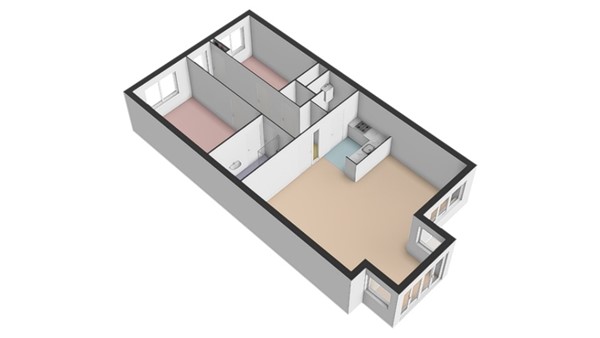 Nagelerstraat 52, 8301 XE Emmeloord - Nagelerstraat 52 Emmeloord 1 3D.jpg