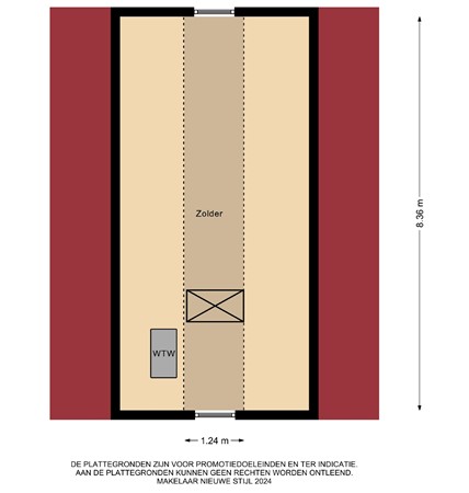 Hofstraat 97, 1779 CC Den Oever - Zolder huis.jpg