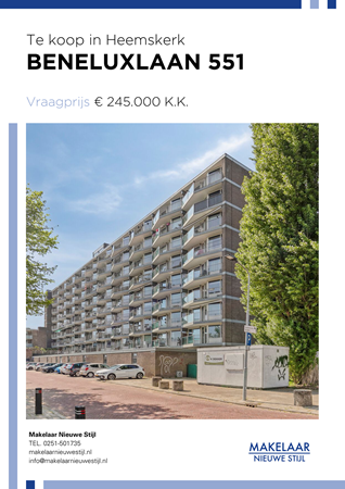 Brochure preview - Beneluxlaan 551, 1966 WJ HEEMSKERK (1)