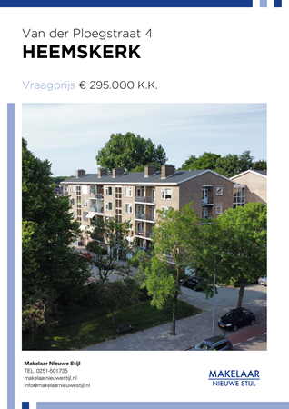 Brochure preview - Van Der Ploegstraat 4, 1964 SM HEEMSKERK (1)