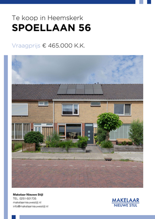 Brochure preview - Spoellaan 56, 1964 TC HEEMSKERK (1)