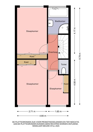 Marconihof 5, 1945 TW Beverwijk - 1e verdieping.jpg