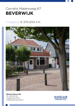 Brochure preview - Cornelis Matersweg 67, 1943 GW BEVERWIJK (1)