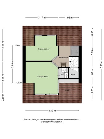Florapad 18, 1991 GX Velserbroek - 2e verdieping.jpg