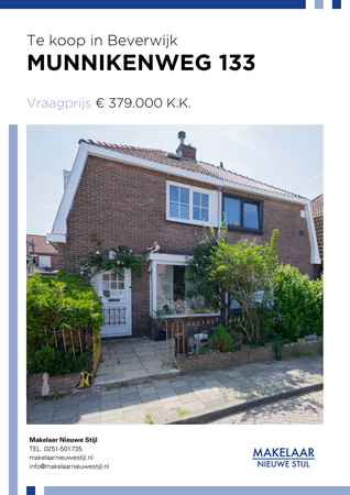 Brochure preview - Munnikenweg 133, 1947 ES BEVERWIJK (1)