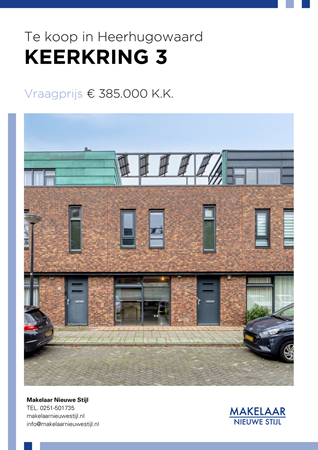 Brochure preview - Keerkring 3, 1705 SP HEERHUGOWAARD (1)