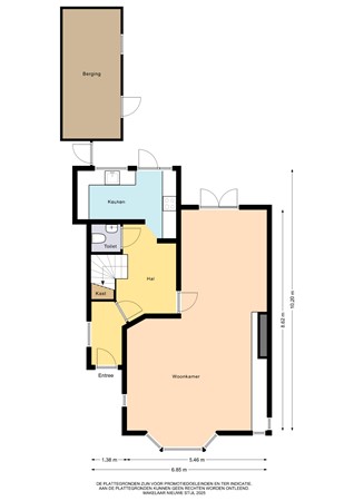 Hendrik Burgerstraat 3, 1942 EJ Beverwijk - Begane grond.jpg