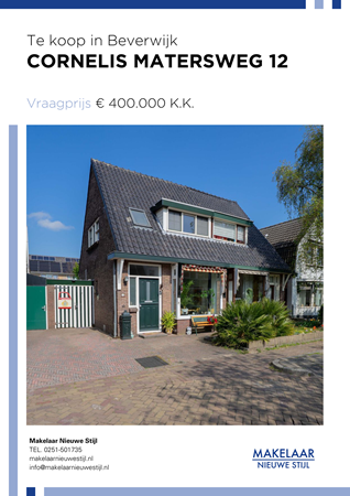 Brochure preview - Cornelis Matersweg 12, 1943 GX BEVERWIJK (1)