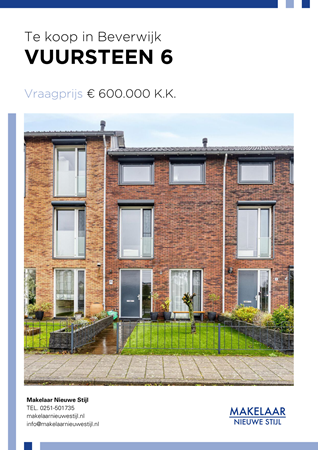 Brochure preview - Vuursteen 6, 1948 CP BEVERWIJK (1)