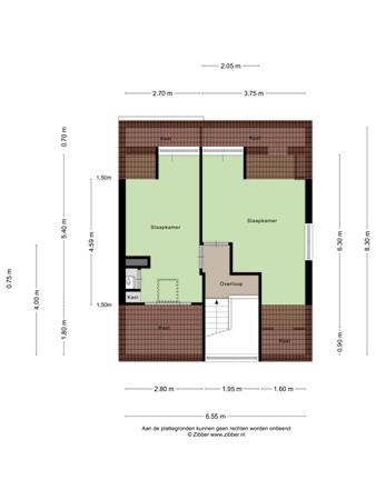 Burgemeester van Roosmalenstraat 29, 1911 EZ Uitgeest - 2e verdieping.jpg