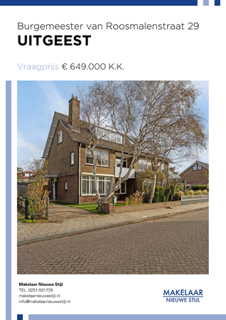 Brochure preview - Burgemeester van Roosmalenstraat 29, 1911 EZ UITGEEST (1)