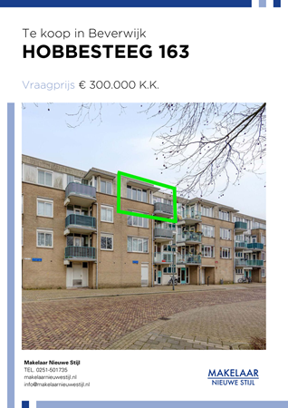 Brochure preview - Hobbesteeg 163, 1941 CR BEVERWIJK (1)