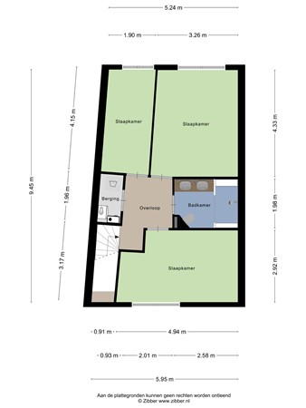 Lange Sloot 13, 1991 HN Velserbroek - 1e verdieping.jpg