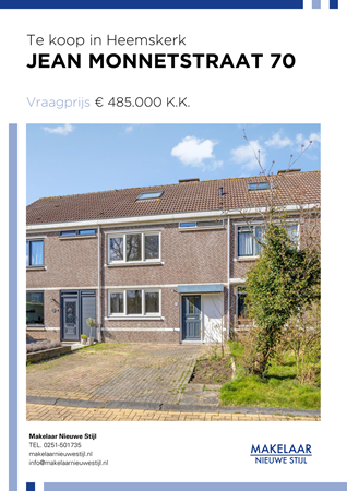 Brochure preview - Jean Monnetstraat 70, 1963 KR HEEMSKERK (1)