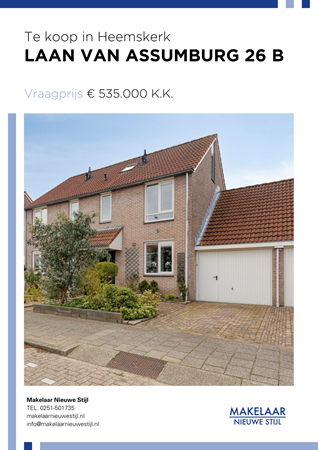 Brochure preview - Laan Van Assumburg 26-B, 1962 TM HEEMSKERK (1)