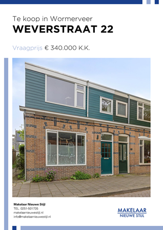 Brochure preview - Weverstraat 22, 1521 TB WORMERVEER (1)