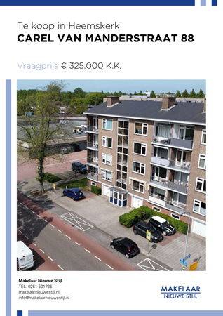 Brochure preview - Carel Van Manderstraat 88, 1964 RX HEEMSKERK (1)