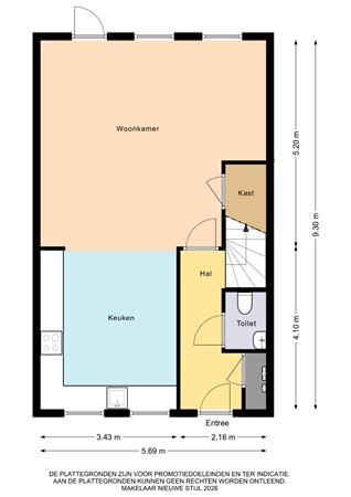 Meerpad 18, 1911 AS Uitgeest - Begane grond.jpg