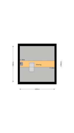 Floorplan - Veenenburgerlaan 11, 2182 DA Hillegom