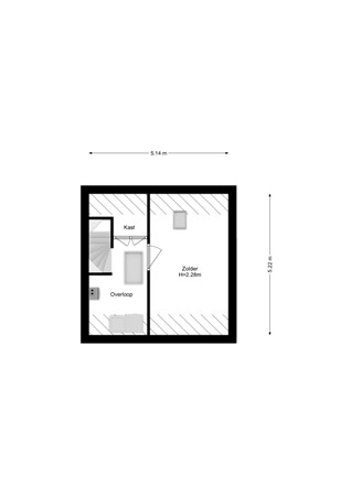 Floorplan - Stuurboord 30, 1435 PC Rijsenhout