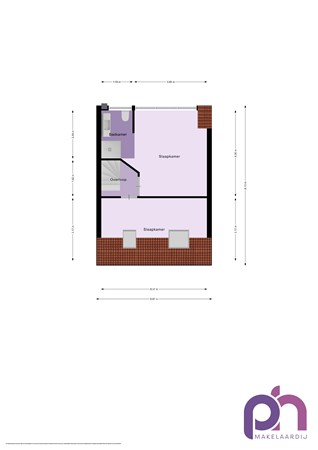 Floorplan - Hazelaarstraat 22C, 3297 XJ Puttershoek