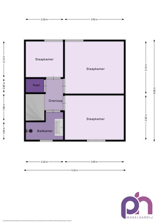 Floorplan - Viskilstraat 12, 3293 AJ Mookhoek