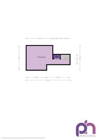Floorplan - Numansgors 101, 3281 HA Numansdorp