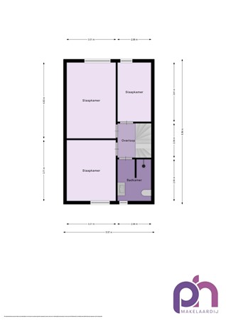 Floorplan - Avenhil 41, 3274 CT Heinenoord