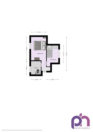 Floorplan - Oud-Cromstrijensedijk WZ 13, 3286 BR Klaaswaal