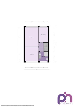 Floorplan - Frans Halsstraat 117, 3262 HE Oud-Beijerland