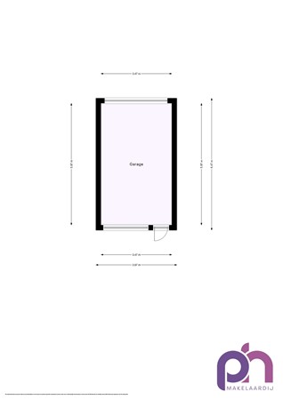 Floorplan - Rembrandtstraat 112, 3262 HS Oud-Beijerland