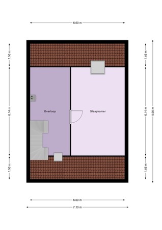 Floorplan - Ons Genoegen 2, 3297 CM Puttershoek