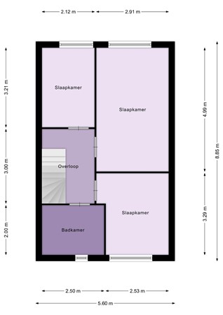 Floorplan - Paukenslag 1, 3286 TD Klaaswaal