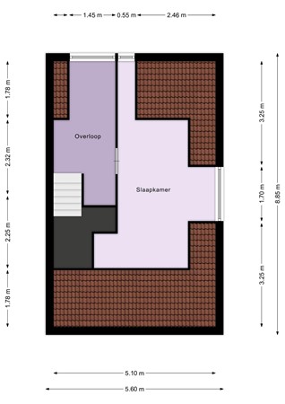 Floorplan - Paukenslag 1, 3286 TD Klaaswaal