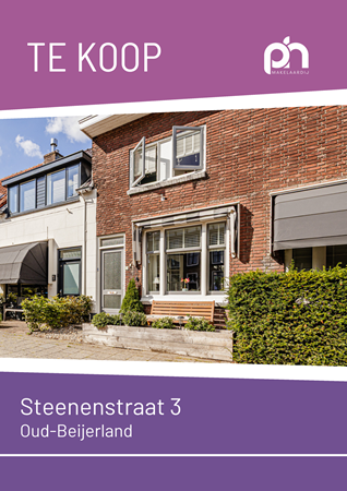 Brochure preview - Brochure Steenenstraat 3 Oud-Beijerland digi.pdf