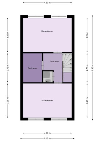 Floorplan - Cannenburg 41, 3328 AT Dordrecht