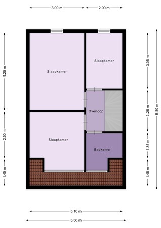 Floorplan - Meerkoetplaats 16, 3281 JC Numansdorp