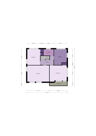 Floorplan - Oud-Cromstrijensedijk OZ 44A, 3286 BP Klaaswaal