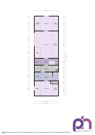 Floorplan - Torenstraat 30, 3281 XP Numansdorp