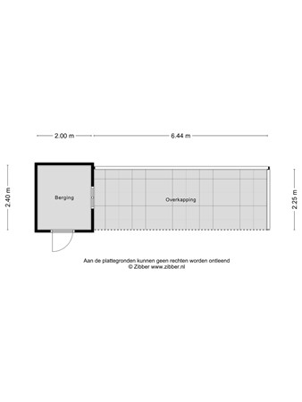 Plattegrond - Prins Willemstraat 36, 4791 JR Klundert - 421264_2D_Berging_Prins_Willemstraat_36_a_Klundert_04.jpg