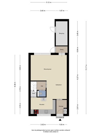 Plattegrond - Sparrenhof 60, 4921 DS Made - 449656_2D_Begane_Grond_Sparrenhof_60_Made_01.jpg