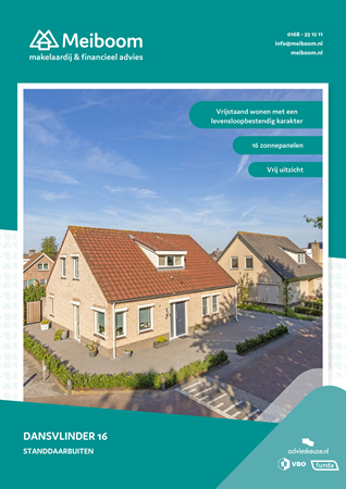 Brochure - Dansvlinder 16, 4758 CJ STANDDAARBUITEN (1) - Dansvlinder 16, 4758 CJ Standdaarbuiten