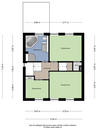 Plattegrond - Hoofdstraat 48A, 4844 CG Terheijden - 455404_2D_Eerste_Verdieping_Hoofdstraat_48_A_Terheijden_02.jpg