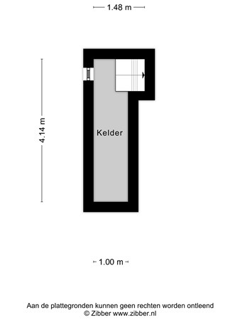 Plattegrond - Hoofdstraat 48A, 4844 CG Terheijden - 455404_2D_Kelder_Hoofdstraat_48_A_Terheijden_04.jpg